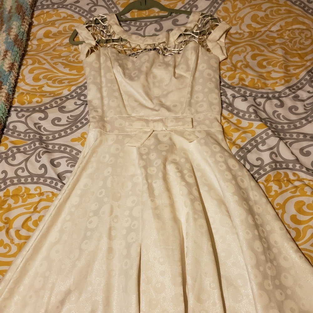 Vintage white dress